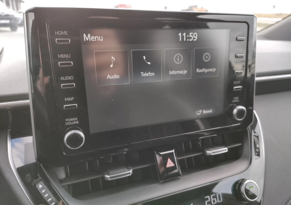 Toyota Corolla cena 94900 przebieg: 42050, rok produkcji 2020 z Kalisz małe 596